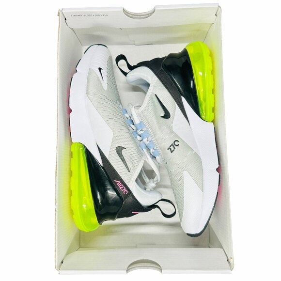 🤩Nike Air Max 270 Women Shoes Sz 7.5 White Green Comfy Soft Sneakers FJ0734-043 - Picture 8 of 12